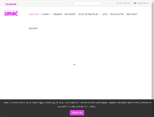 Tablet Screenshot of limac.hr
