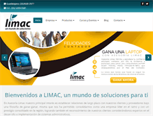 Tablet Screenshot of limac.com.mx